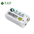 Cheap best prices high capacity 680mah lithium batteries 9v rechargeable battery deep cycle battery